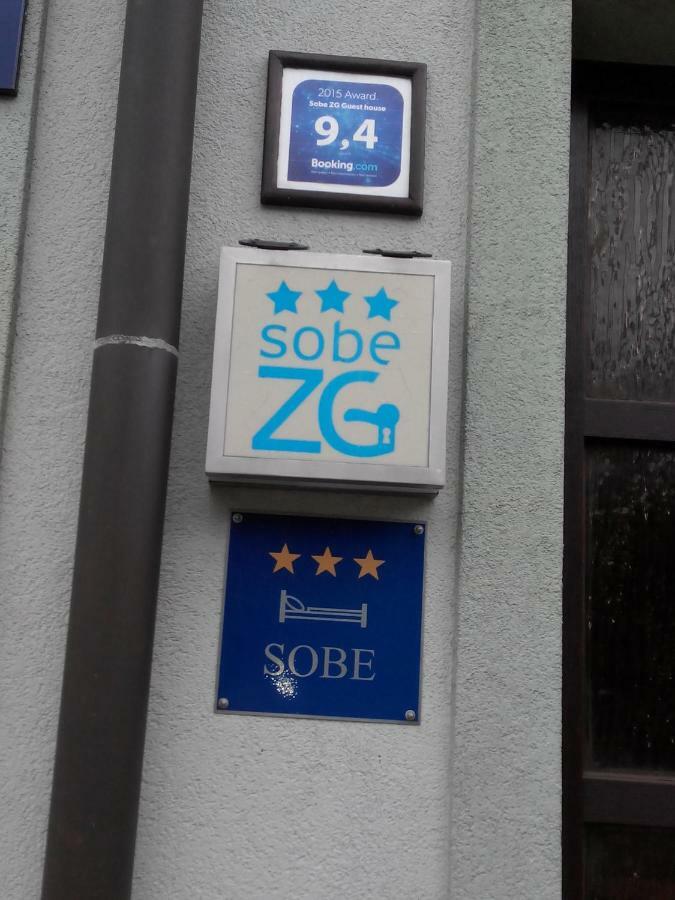 זאגרב Rooms Sobe Zg מראה חיצוני תמונה